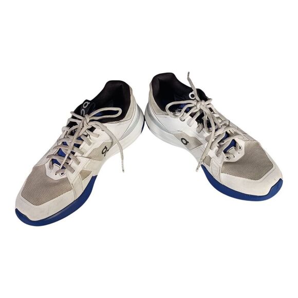 On Cloud The Roger Tennis Shoes White Blue Men's 7 - Picture 5 of 10